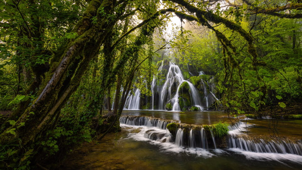 Wasserfall Französischer Jura